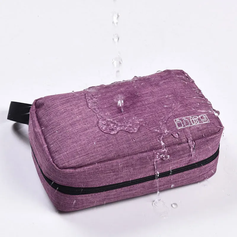 Woman Toilet Bag Large Cosmetic Bag Travel Makeup Organizer Waterproof Womens Cosmetic Bags Folding Toiletry Kit Female