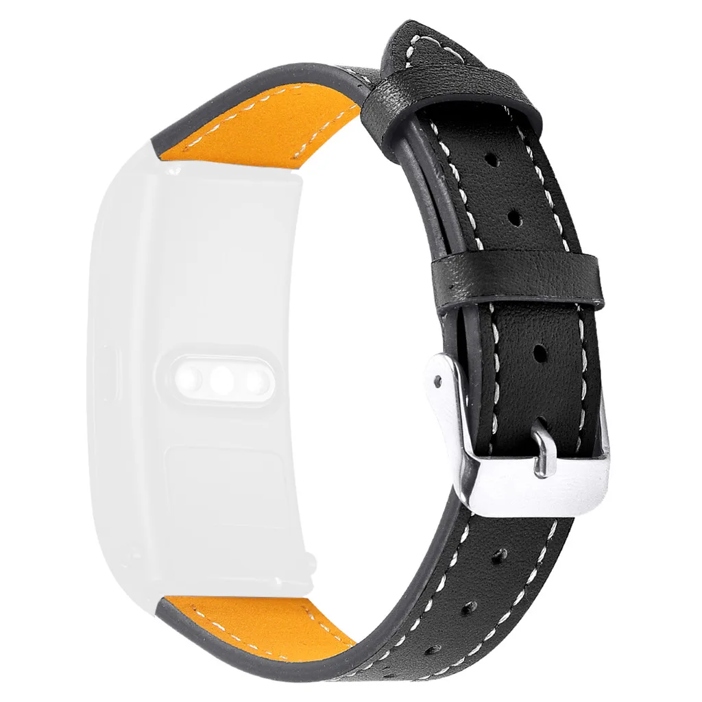 Ouhaobin ремешок для часов huawei Talkband B5 Смарт часы 18 мм кожаный ремешок для браслета на запястье