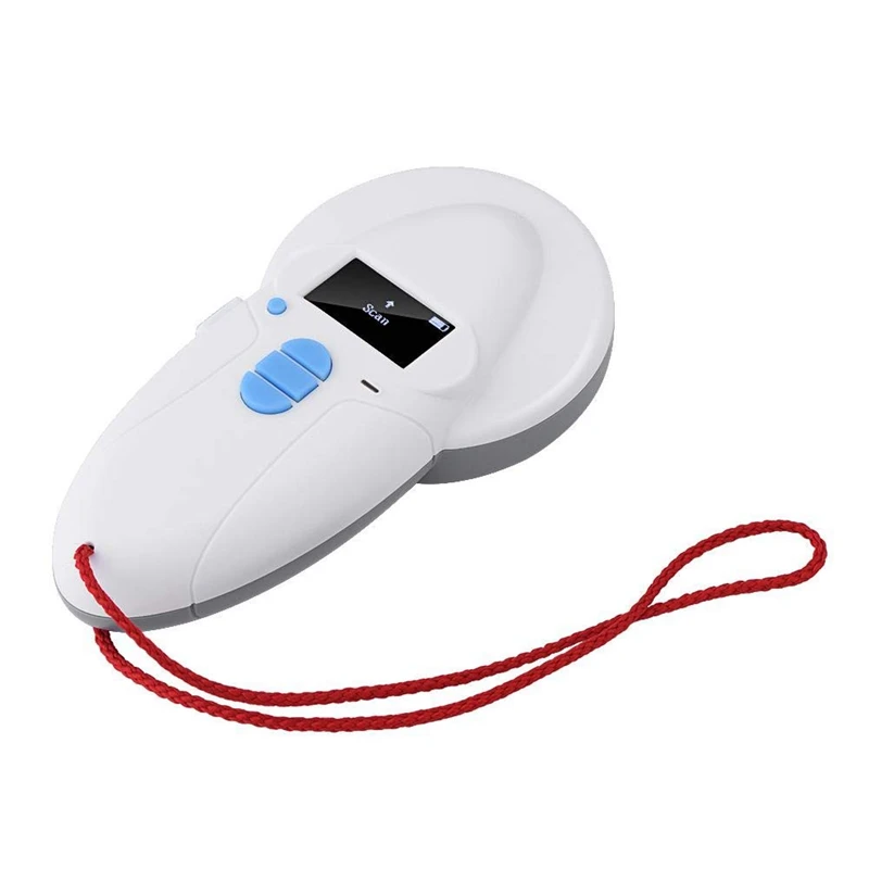 ПЭТ мини хип сканер 134 2 кГц EM4102/HDX/FDX животных чип тег Bluetooth ручной Rfid