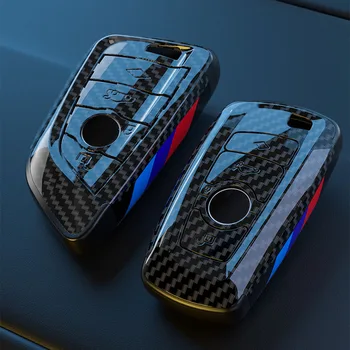 Cover chiate/telecomando Per BMW F15 F16 F48 G30 F85 G11 X1 X5 x6 M 2018 X1 X3 X4 X5 X6 35i 50i 3 Cover chiate/telecomando Per BMW F15 F16 F48 G30 F85 G11 X1 X5 x6 M 2018 X1 X3 X4 X5 X6 35i 50i - Elettro placcatura chiave shell Chiave Fob Copertura della Cassa del Supporto Per BMW F15 F16
