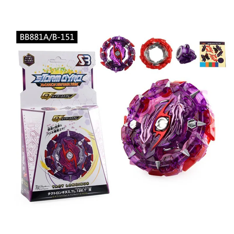 B-X Toupie Burst Beyblade B151 Tact Longinus.12E. T 'So Rb17 Con Scatola