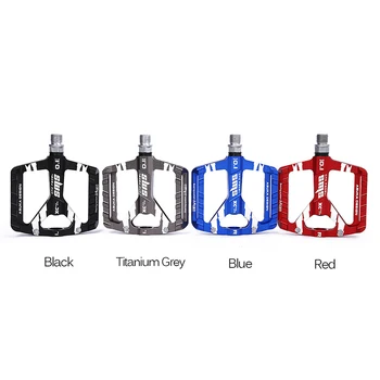 

Shanmashi Paired Bicycle Pedal Du Bearing Outdoor Cycling Road Bike Riding Aluminium Alloy Ultralight Pedal Bicycle Parts