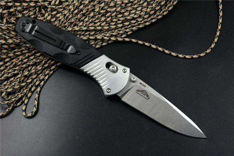 581 оси складные ножи тактический Универсальный Карманный Походный Открытый охотничий нож Алюминиевый G10 Ручка M390 лезвие