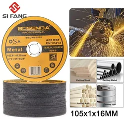 Disques de Coupe en Métal et Inox, bois et acier, disques abrasifs de 4 "105x16mm, 10 pièces 
