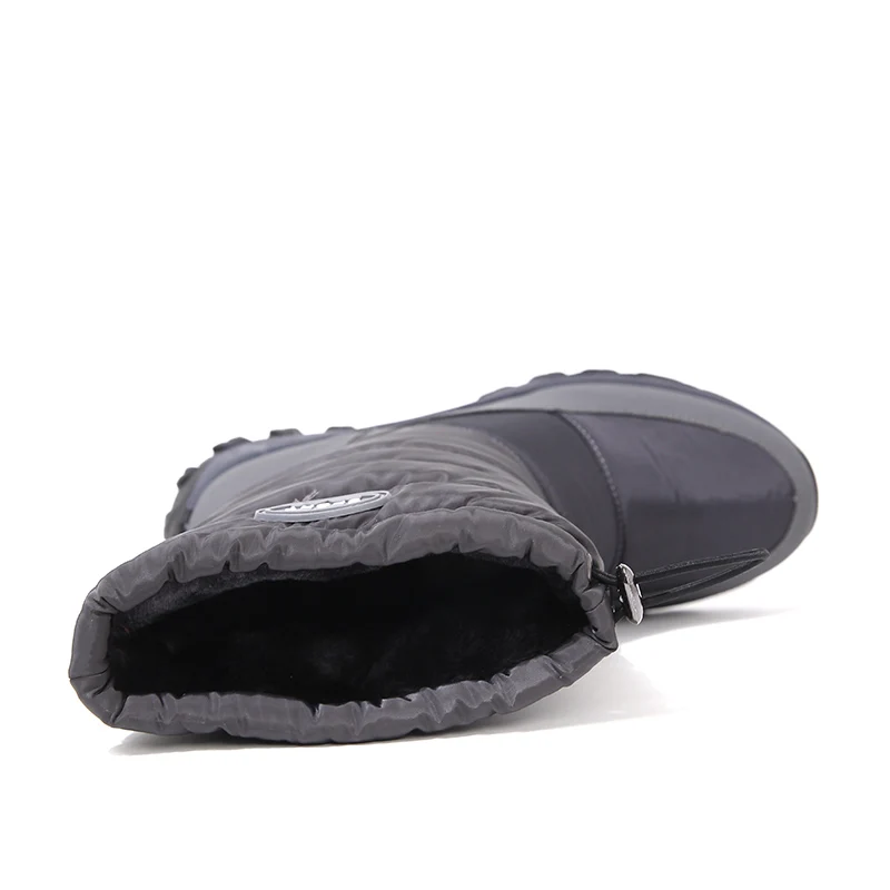 Fujin Women Winter Boots Waterproof Long Plush Warm Shoes Boots for Female Platform Zipper Slip on Booties Snow Boots Women