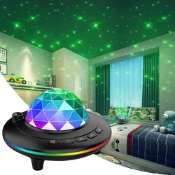 SAROK – lampe de scène LED, projecteur de ciel étoilé, Laser, veilleuse d'atmosphère, lampe de chevet de chambre d'enfant, USB, Bluetooth, musique 