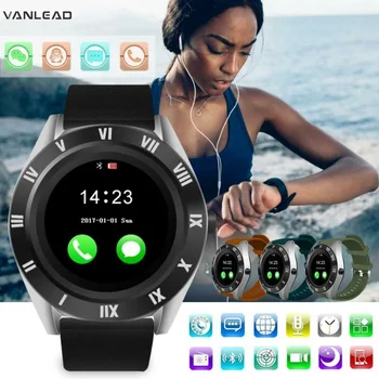 

2019 Bluetooth Smart Watch Touch Screen Sleeping Monitor With Camera Waterproof Sports Wristband Fitness Tracker Smart Bracelet