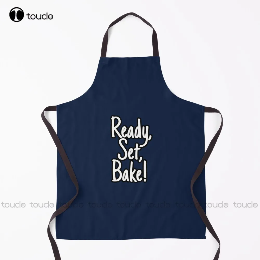 

Readysetbake-The Great British Bake Off(Gbbo)Apron Apron Kitchen Apron Women Personalized Custom Cooking Aprons New