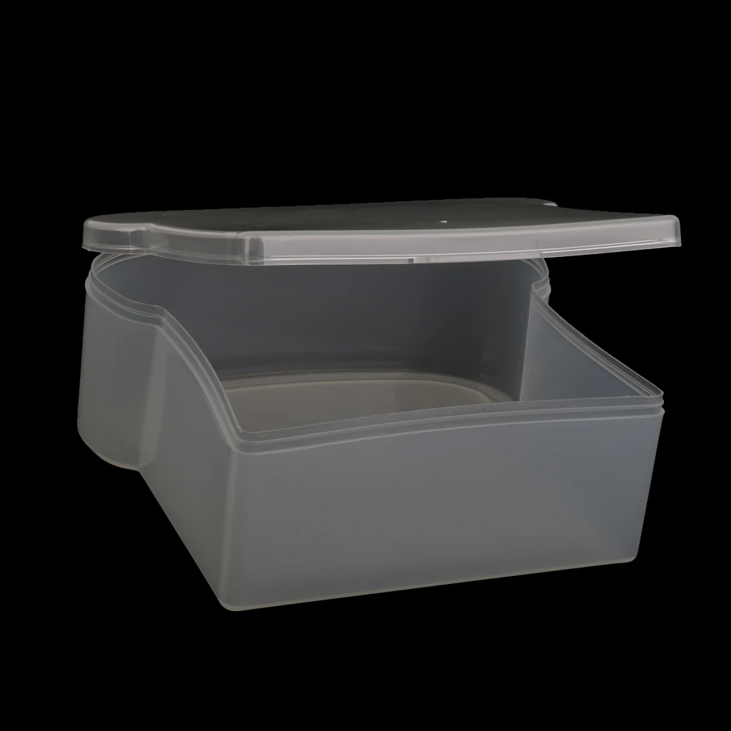  Cake Cookie Sandwich Bread Container Sandwich Box Keeper White Sandwich Container for School or Office
