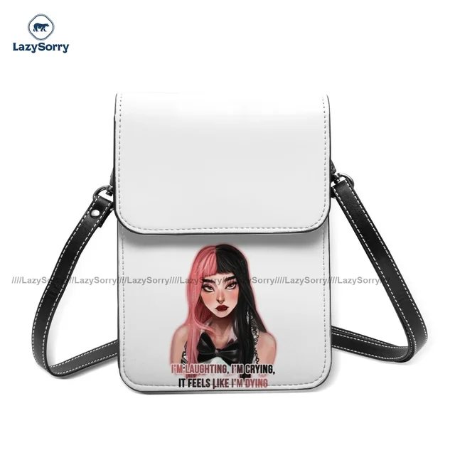 Melanie Martinez Shoulder Bag Aesthetic Leather Shopping Mobile Phone Bag Student Gift Bags 4