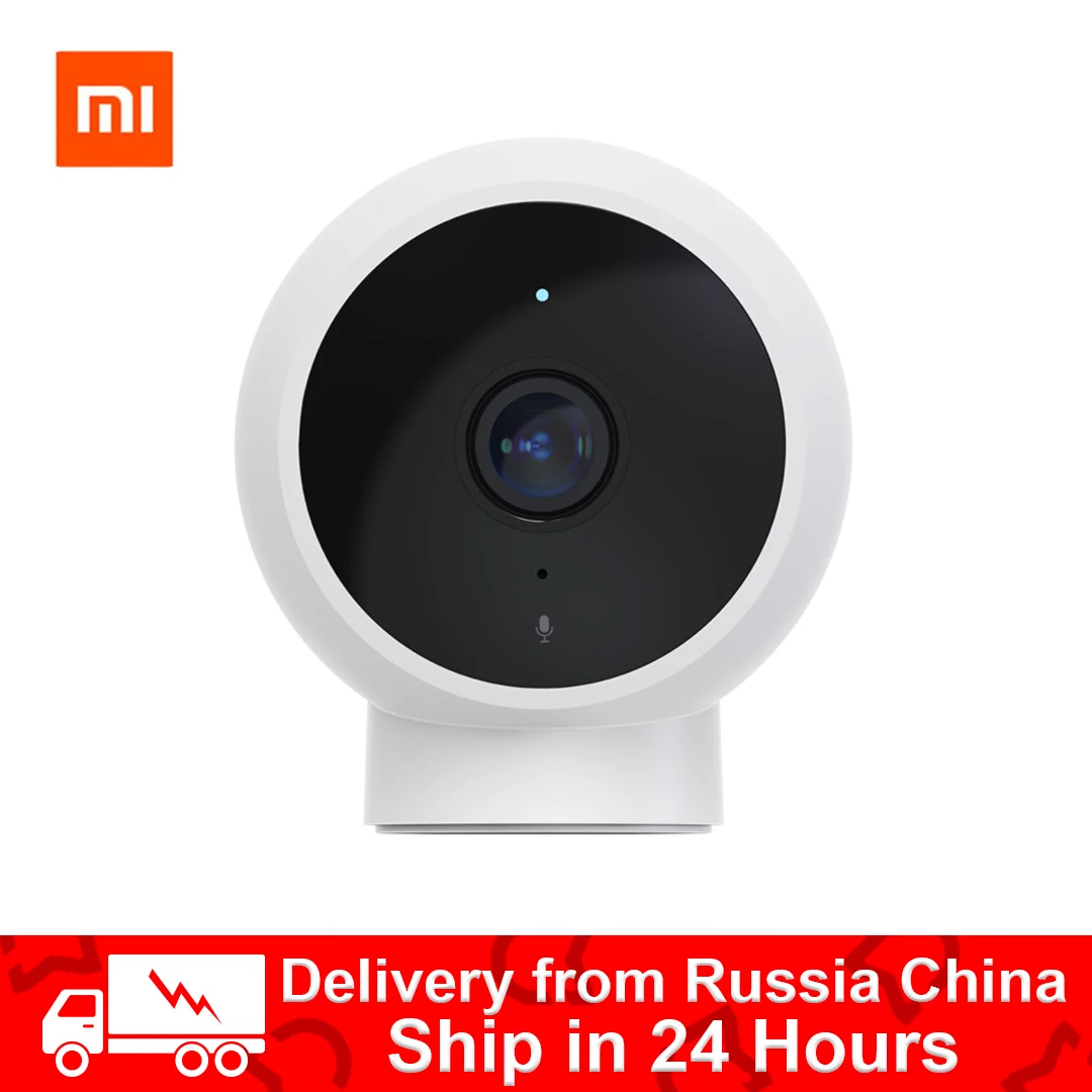 Смарт Камера Xiaomi Mijia стандарт IP65 водонепроницаемая Пылезащитная 1080P FHD 2 4G WiFi ИК