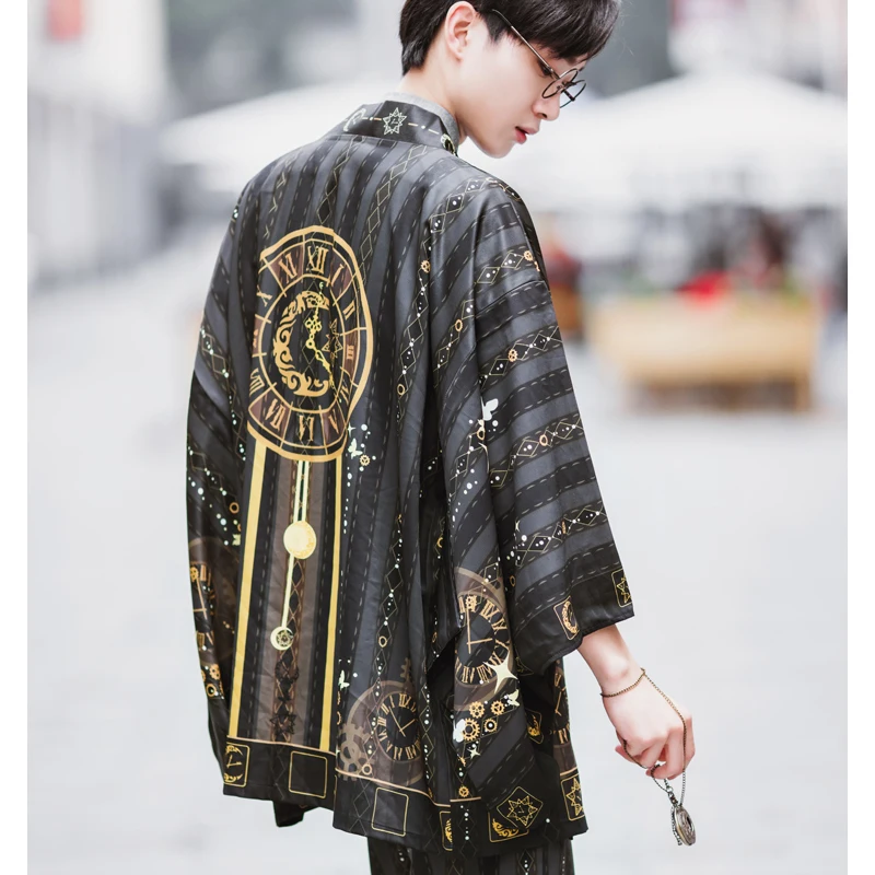 Кимоно Boho Mujer Кардиган Женская японская одежда кимоно Femme T традиционная уличная блузка Косплей Аниме пляжное длинное