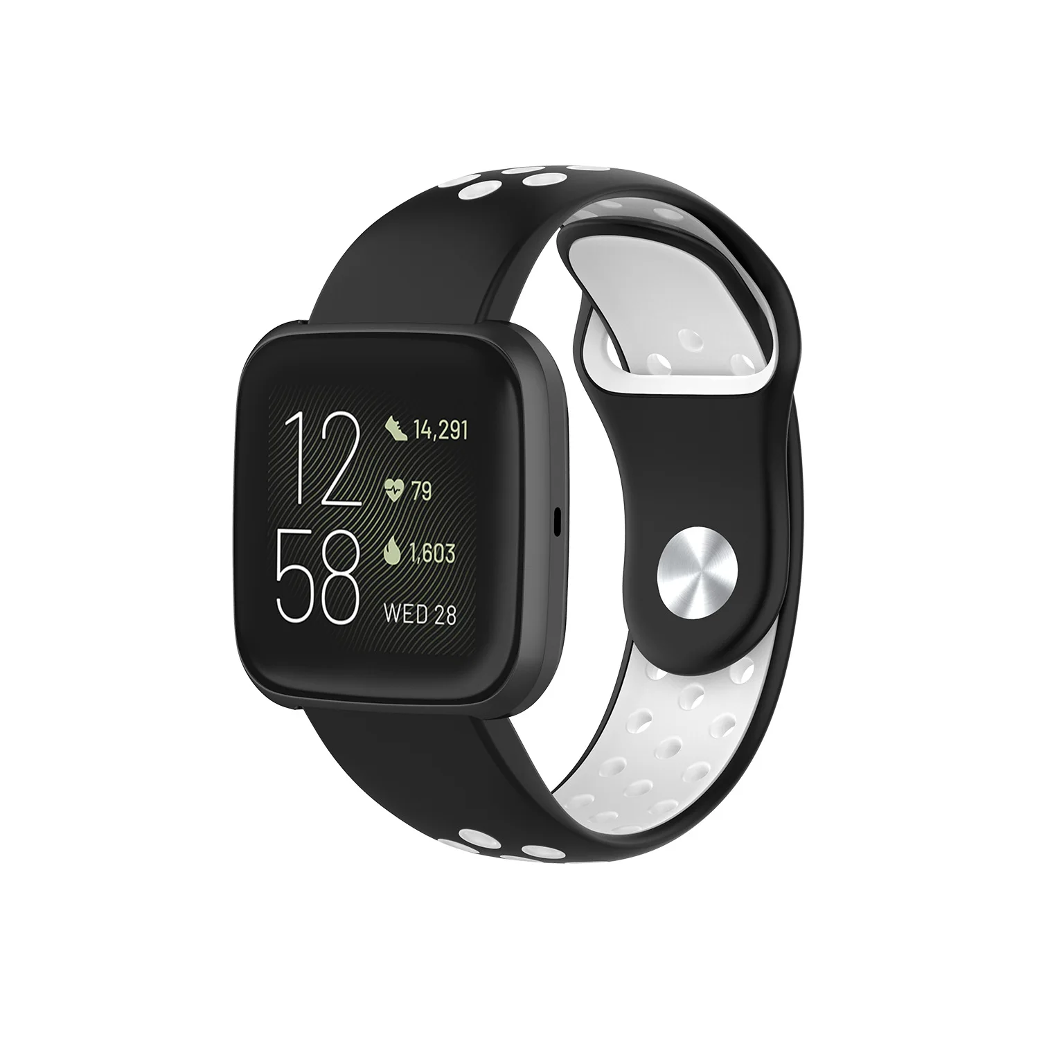 Replaceable watch accessories for Fitbit Versa 2 Band Watchband for Fitbit Versa lite Versa2 Smartwatch Silicone Strap Bracelet