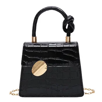 

Quality Stone Pattern Leather Crossbody Bags For Women Designer Small Handbags Chain Shoulder Messenger Bag Mini Purses Hand Bag