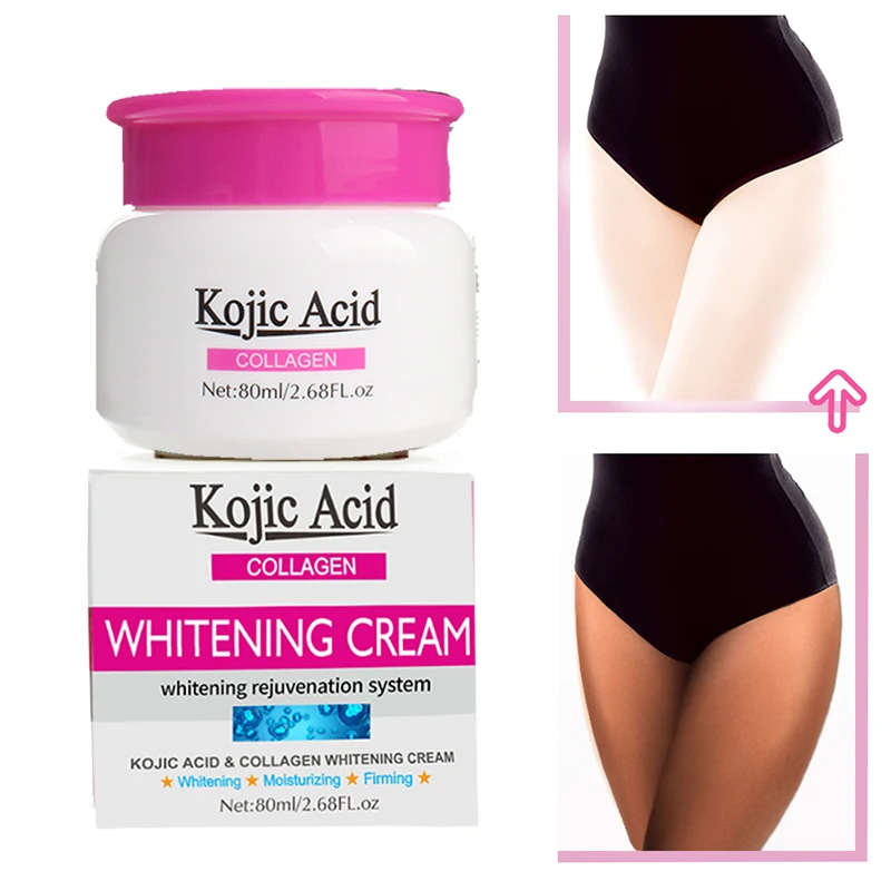 Kojic Acid Whitening Cream Bleaching Body Lightening Cream Underarm