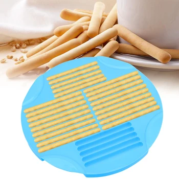 

Long Strip Cookie Baking Tray Finger Shape Biscuit Molds Bakeware Silicone DIY Chocolate Mould Chocolate Stick Mold