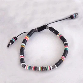 Boho alibaba AliExpress pulseras дома Monik полимерный этнический Серфер HEISHI бисер браслет на руку pulseira masculina - Окраска металла: bracelet