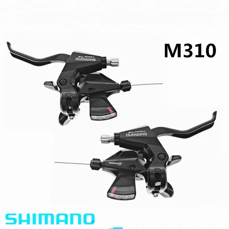 Shimano SL-M310 8-speed 24S тормоз/рычаг переключения передач набор черный