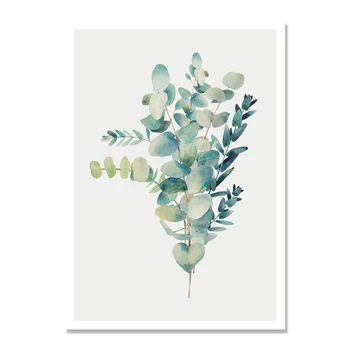 

Botanical Cactus Print Home Sweet Home Sign Quote Wall Art Painting Kitchen Decor Tea Poster Nordic Wall Picture for Living Room