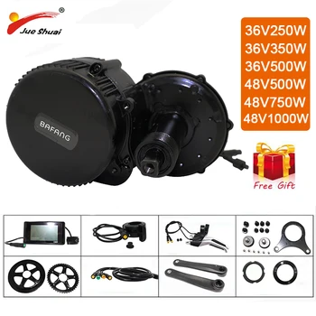 

Bafang BBS01 BBS02 BBS03/BBSHD Mid Drive Motor 36V 250W/350W/500W 48V 500W/750W/1000W Electric Bicycle Conversion Kit E Bike Kit