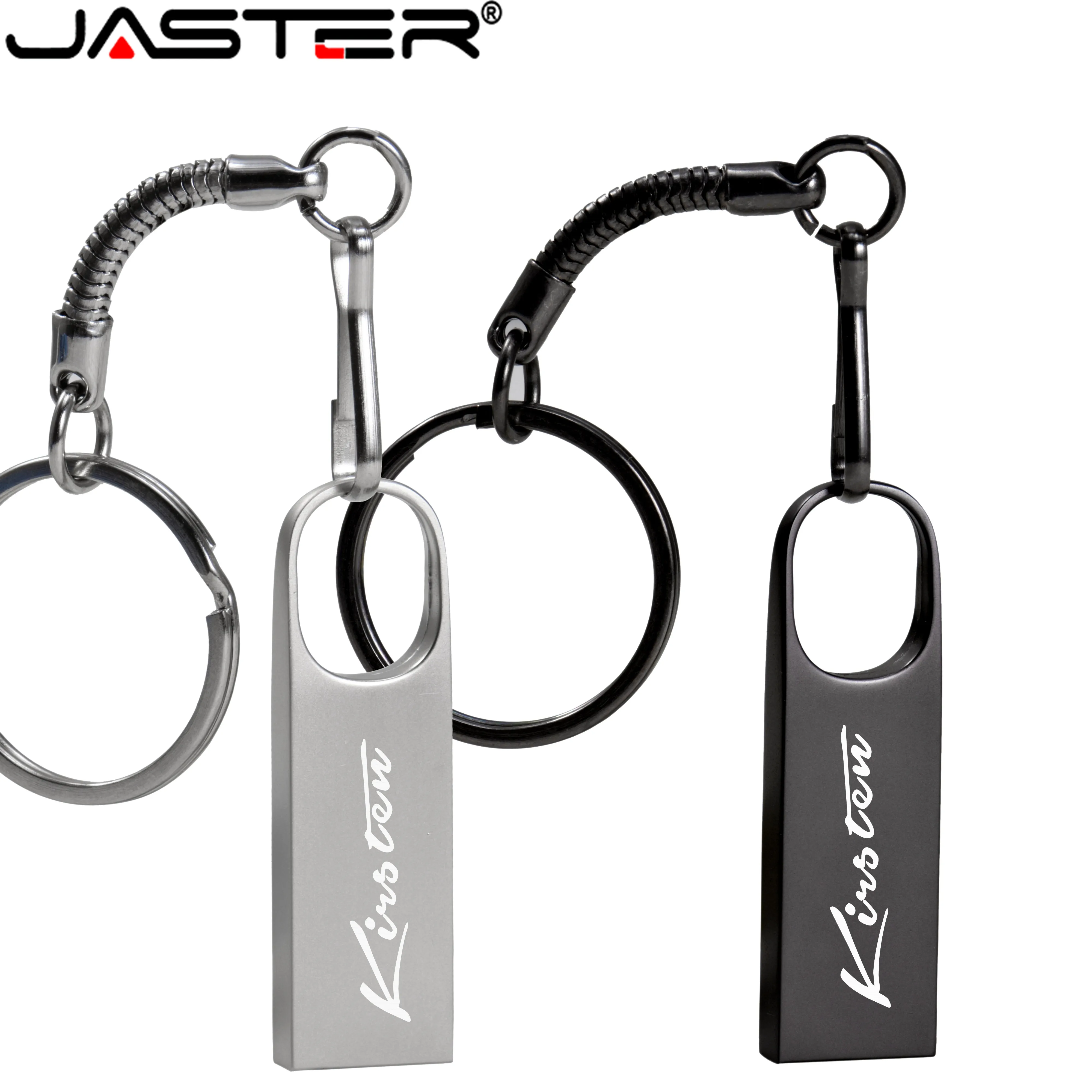 USB JASTER 2,0 nuevo estilo caliente unidad Flash USB de metal de 64GB 32GB 16GB 4GB USB de Metal Pen Drive (más de 10 Uds logo gratis)