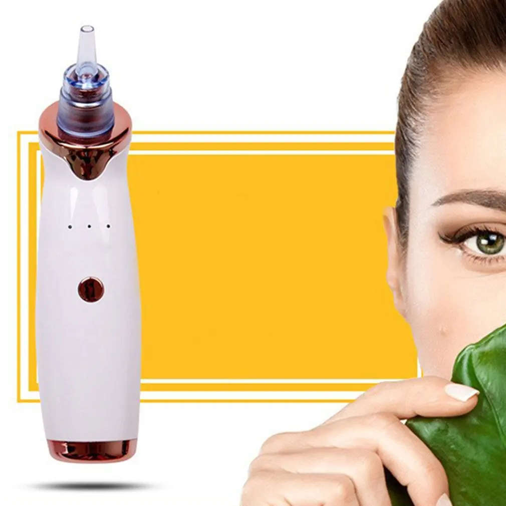 Blackhead Skin Care Face Deep Pore Acne Pimple Removal Dropshipping Vacuum Suction Facial Diamond Beauty Tool