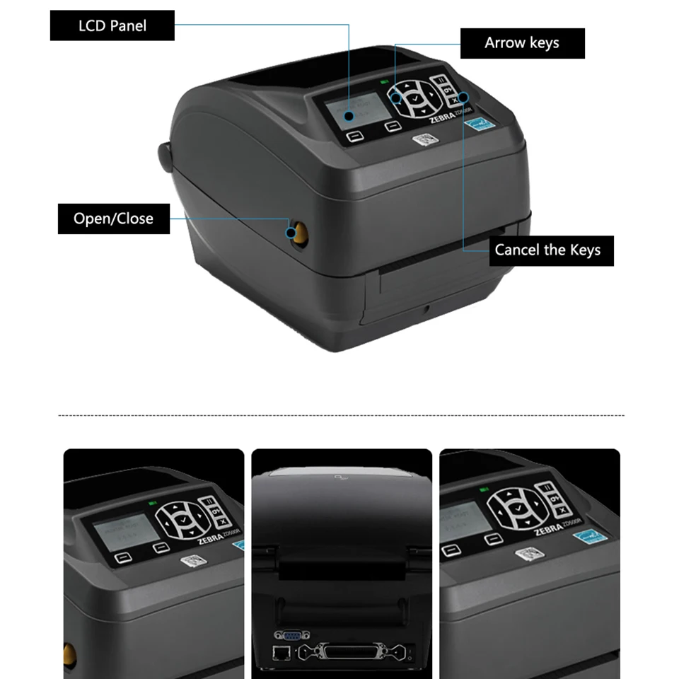 Yanzeo RFID принтер этикетка штрих код Термальный чековый QR стикер машина ZD500R|Детали