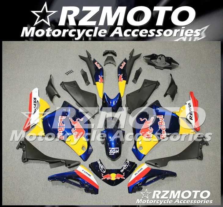 ABS мотоцикл обтекатель комплект для HONDA CBR250R 2011-2013 год кузов литья под давлением Магазин № 1231
