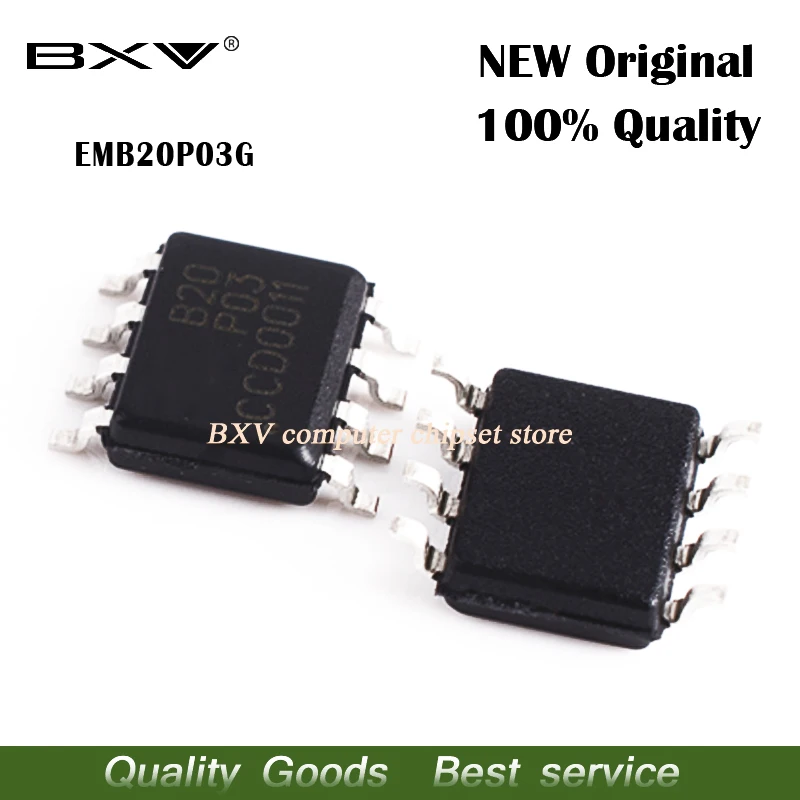 5 шт. EMB20P03G EMB20P03 B20P03 MOSFET SOP-8 новый оригинальный Бесплатная доставка | Электронные