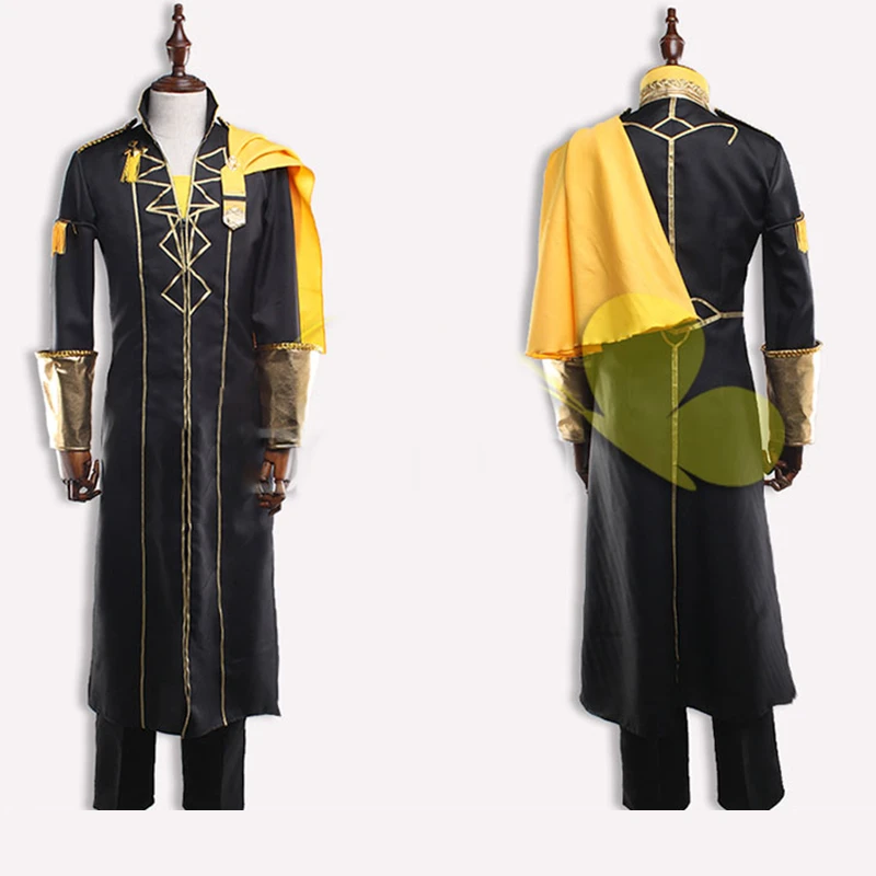 

Anime Game Fire Emblem: ThreeHouses Costume Claude Von Riegan Cosplay Adult Halloween Costumes For Male Uniform Outfit Unisex