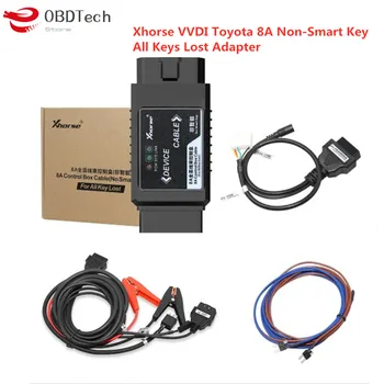 

Xhorse VVDI Toyota 8A Non-Smart Key All Keys Lost Adapter