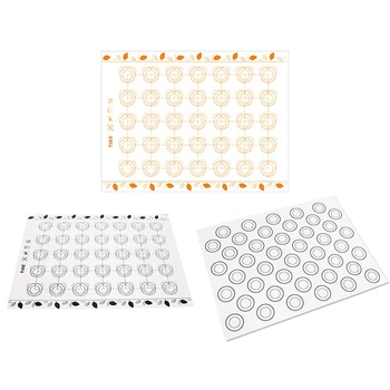 

Silicone Baking Mat Fondant Bakeware Macaron Oven Home Non Stick Baking Tools For Cakes Pastry Tools Sheet Dough Roll Mats Pad
