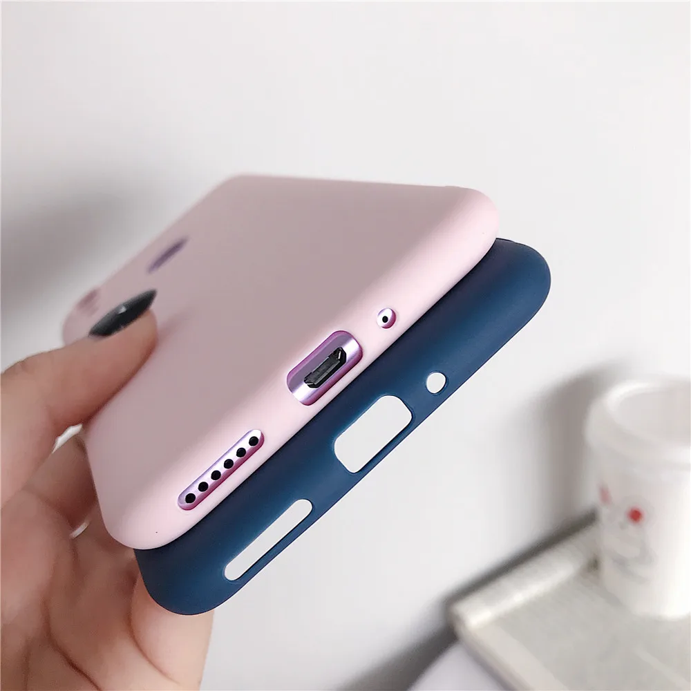 Candy Matte Soft TPU Case For Samsung Galaxy A12 Shockproof Silicone Back Cover For SamsungA12 A 12 SM-A125F Cases Red Cat Funda