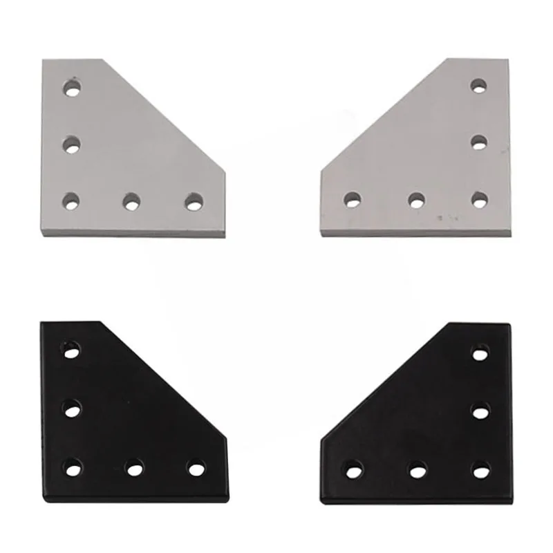 5 Hole 90 Degree Joining Plate for V-slot Rail C-Beam Openbuilds CNC Router 3D printer parts | Компьютеры и офис
