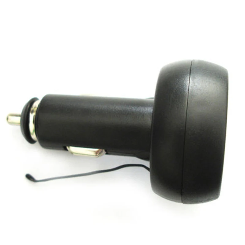 3 в 1 Цифровой вольтметр-Термометр 12V 24V прикуривателя USB Автомобильное зарядное устройство Зарядное устройство