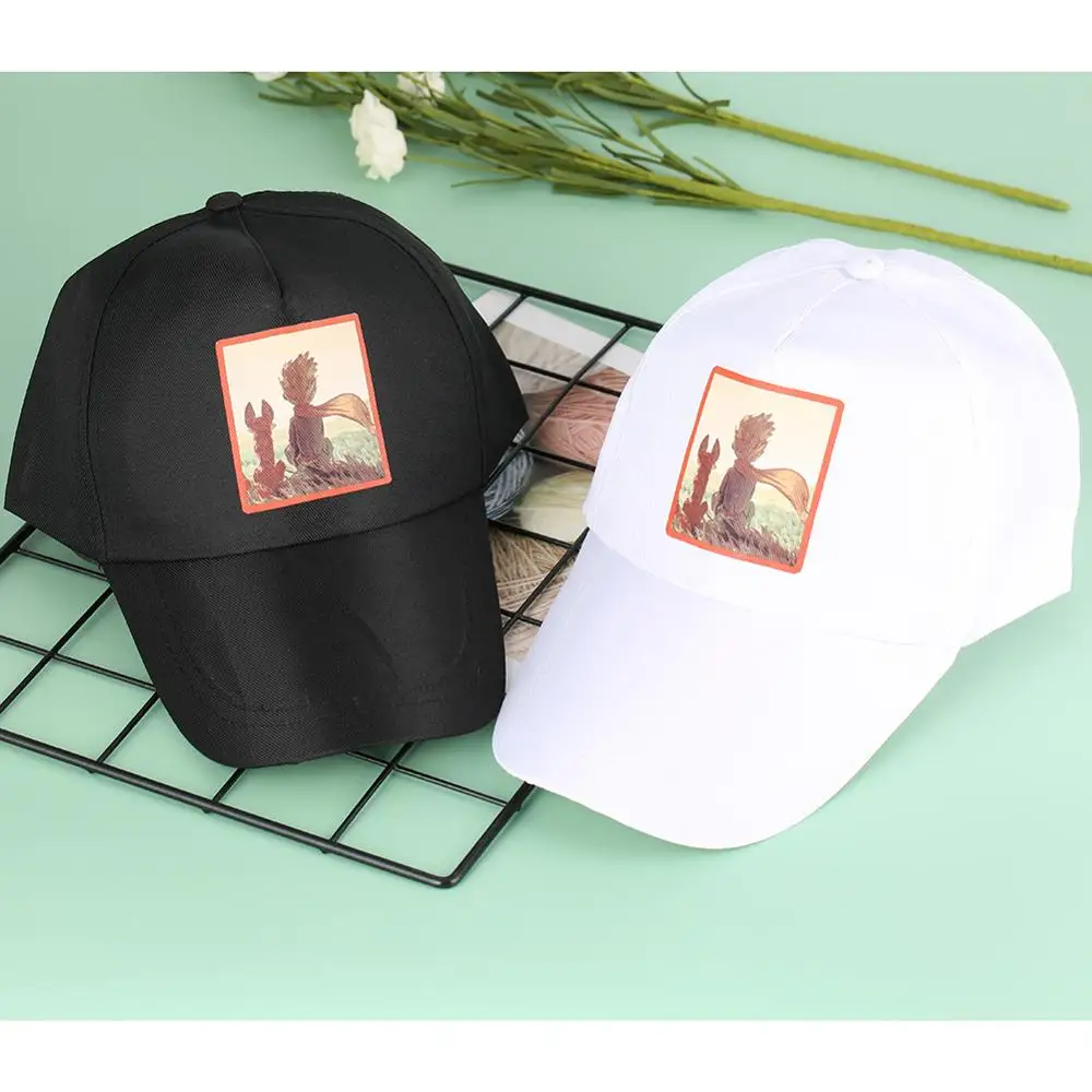 

K Pop Kids Baseball Cap Animal Caps The Little Prince Casquette Hats Hip Hop Adjustable Streetwear Womens Mens Hat Snapback Dad