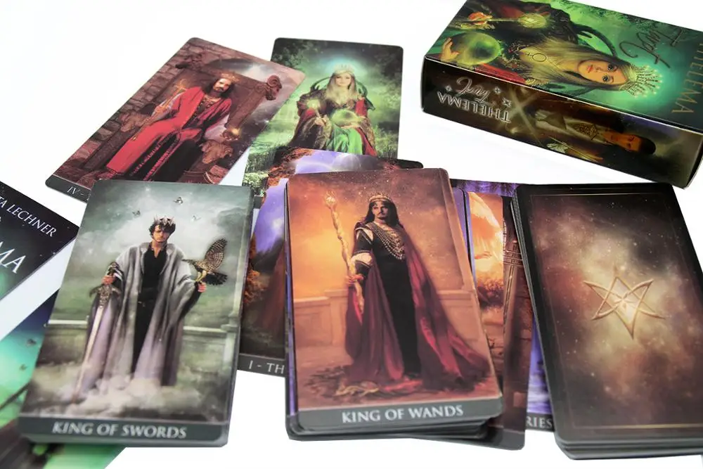 78 шт. Thelema Tarot настольная игра с карточками для гадания судьба настольных игр на