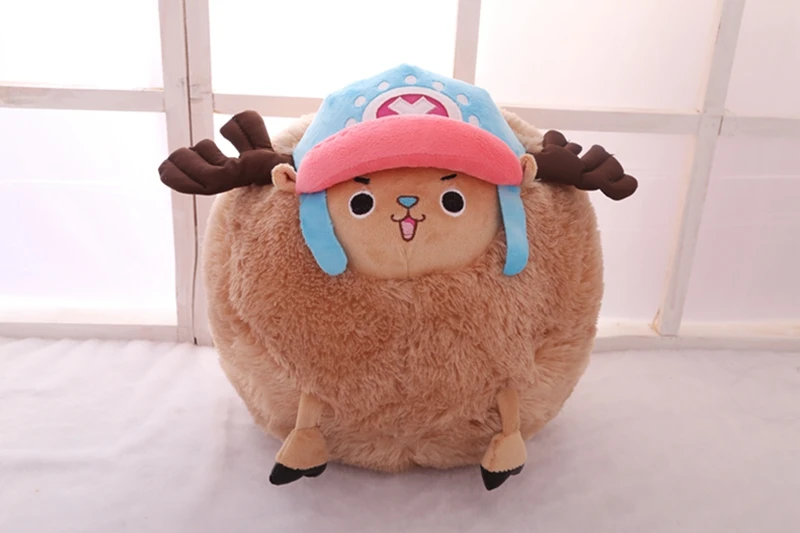 1pc 35cm Cartoon Chopper Plush Doll Stuffed Anime Cute Chopper Plush Toys Soft Hand Warmer Lovely Pillows Kids Girls Gift