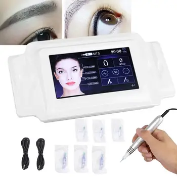 

4 Types Eyebrow Lip Eyeliner Rotary Tattoo Pen Machine V8 Microblading Digital Eye Brow Lip Rotary Pen Permanent Make Up