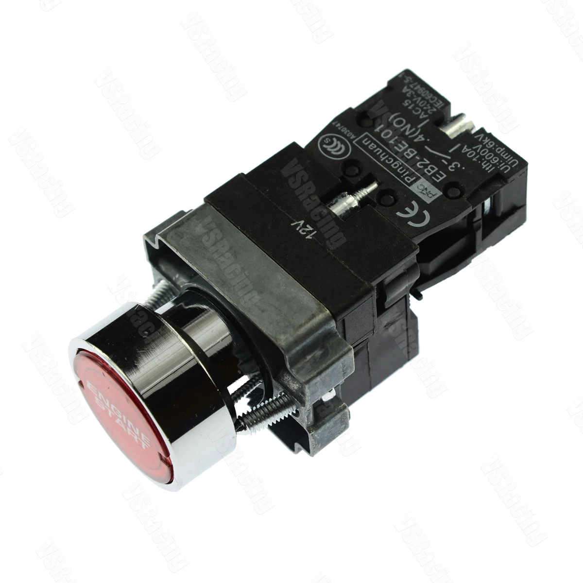 12V панель переключателя зажигания для гоночного двигателя автомобиля Пуск кнопочный переключатель пилот истребитель Стиль самолета