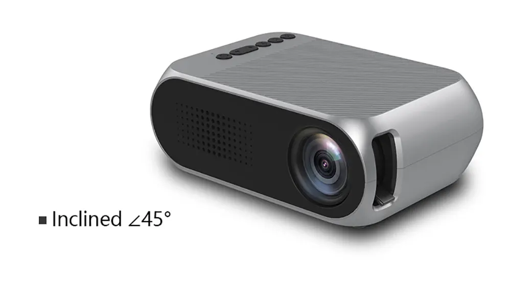 lg projector YG300 YG320 Upgrade YG200 Mini LED Pocket Projector Home Beamer Kids Gift USB Video Portable Projector Optional Battery cheap projector