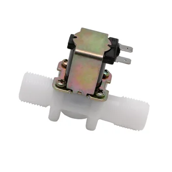 

G1/2" Plastic Solenoid Valve 12V 24V 220V Magnetic Washing Machine Dispenser Drinking Water Pneumatic Pressure Controller S