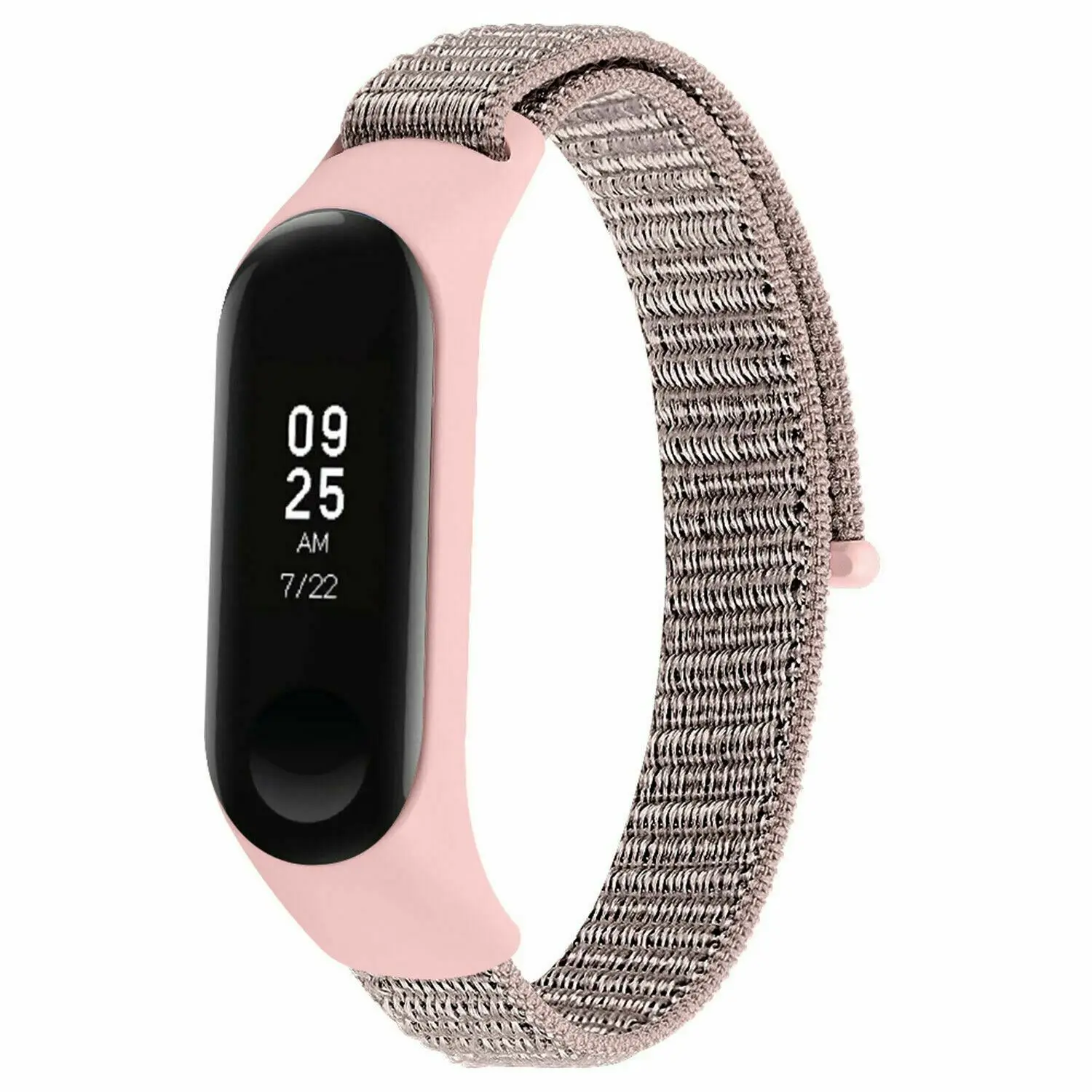 Pink Sand Спортивный нейлоновый ремешок для часов Xiao mi Band 4, чехол для часов для Xiaomi mi Band 3/4, браслет, нейлоновый ремешок, чехол - Цвет ремешка: Pink Sand