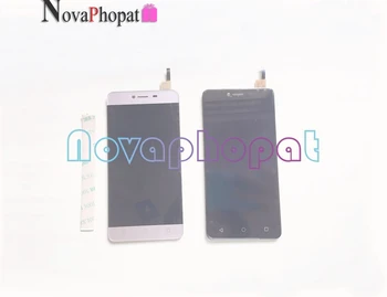 

Novaphopat Black/Golden Touchscreen For BQ BQ-5058 BQ 5058 LCD Display Touch Screen Digitizer Screen full assembly Module +track