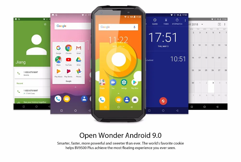 Мобильный телефон Blackview BV9500 Plus, Android 9,0, четыре ядра, 5,7 дюймов, Helio P70, 4 Гб ОЗУ, 64 Гб ПЗУ, IP68, водонепроницаемый, 4G, смартфон, NFC, OTG
