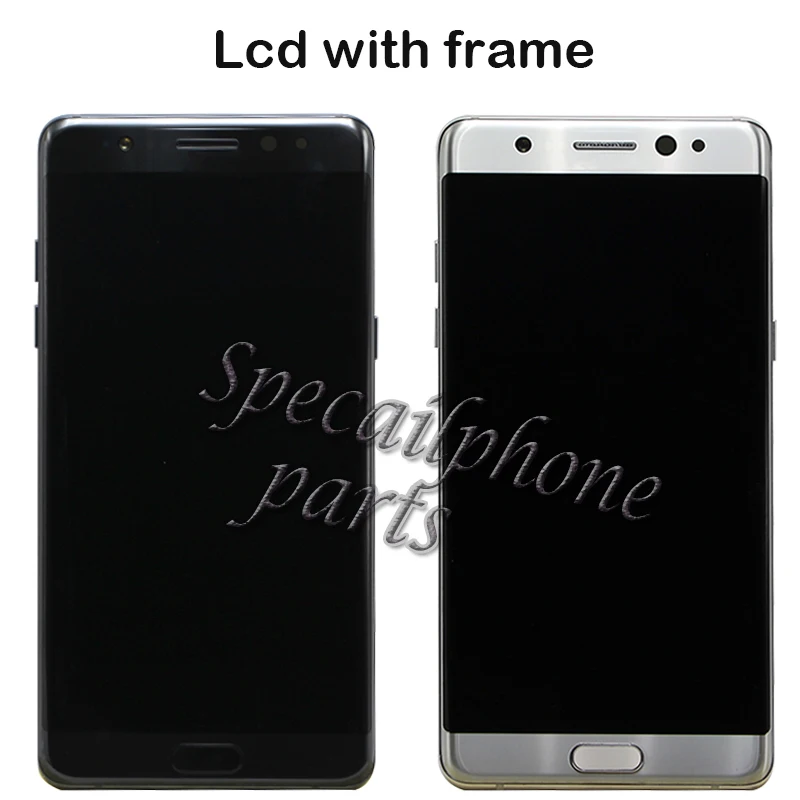 Супер AMOLED lcd для samsung Note FE lcd N935F N935F/DS дисплей сенсорный экран дигитайзер в сборе для samsung N930F Note 7 lcd