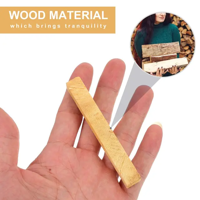 1/5 db Palo Santo Természetes Füstölő Botok Fa Momócapadara Aromaterápia Égési Rúd Meditációs Légtisztító Otthon - Image 2