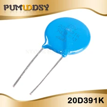 5 шт. Варистор 20D391K 390 в piezoresistor 20D391