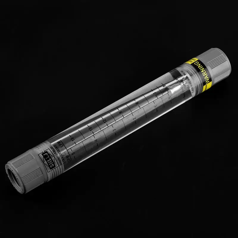 Water Flow Meter Meter Tube Type Meter for Liquid Pipeline Flowmeter 0.-GPM / 1.8-18 LPM Water