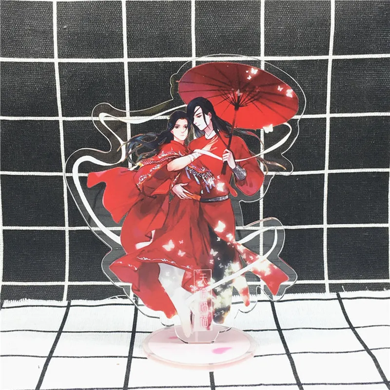 Anime Tian Guan Ci Fu key chain Xie Lian Hua Cheng Cute acrylic stand figure toy